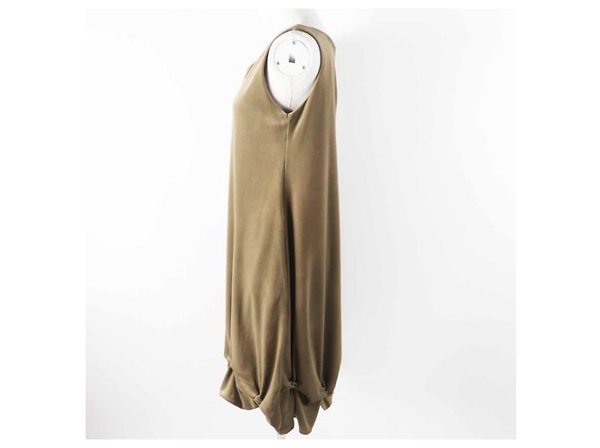 Autre Marque DAISY LIN Einteiler aus Triacetat-Velours Daisy Summer Grün Khaki - Ansicht 3