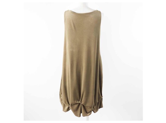Autre Marque DAISY LIN Einteiler aus Triacetat-Velours Daisy Summer Grün Khaki - Ansicht 4