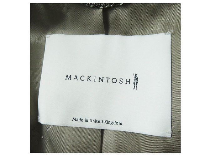 Autre Marque Casaco de Algodão Cupro Mackintosh LAGGAN EX Bege - vista 13