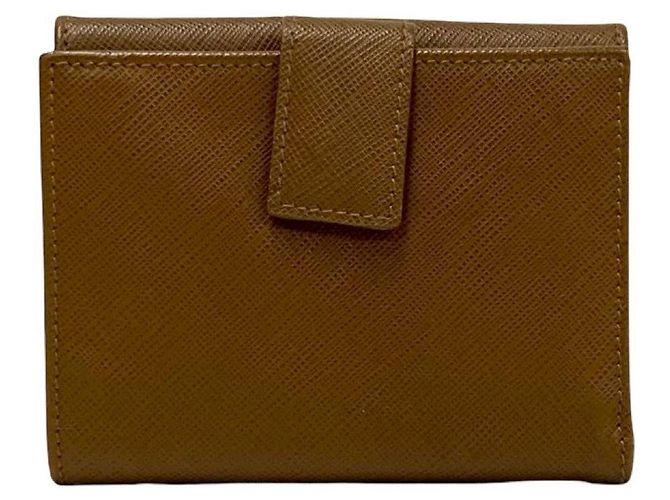 Gancini Portafoglio in pelle Salvatore Ferragamo Marrone - vista 4