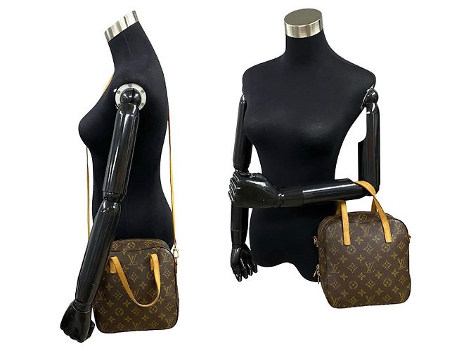 Borsa a tracolla 2way Louis Vuitton Monogram Marrone - vista 3