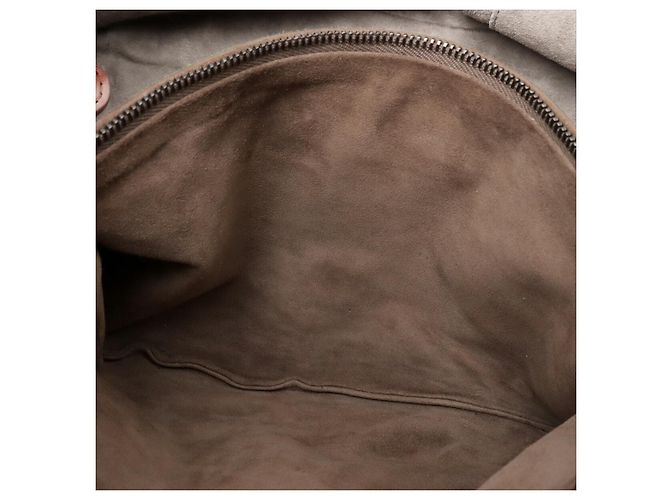 Bottega Veneta Cabat Ayers Leder Python 2-Wege Tote Bag Braun - Ansicht 7
