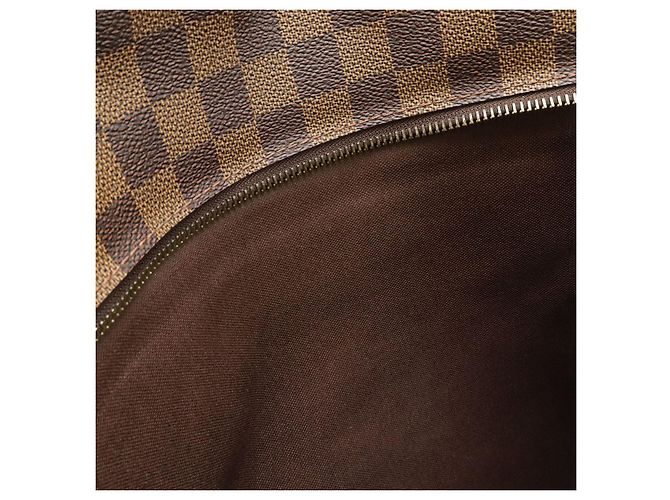 Borsa a spalla Damier Brooklyn MM di Louis Vuitton Marrone - vista 9