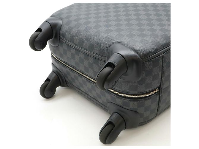 Valigia Louis Vuitton Zephyr Damier Graphite Nero Grigio - vista 3