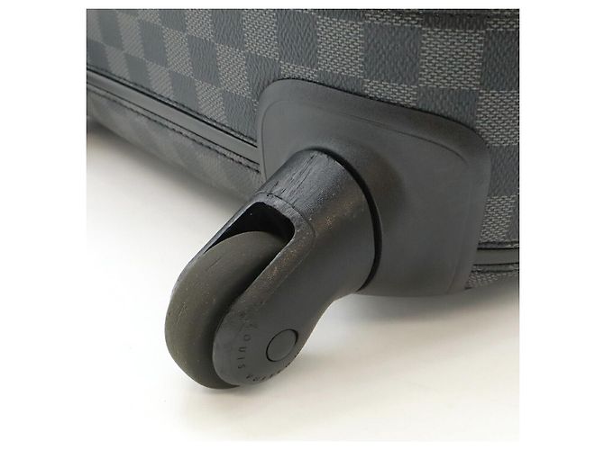 Valigia Louis Vuitton Zephyr Damier Graphite Nero Grigio - vista 4