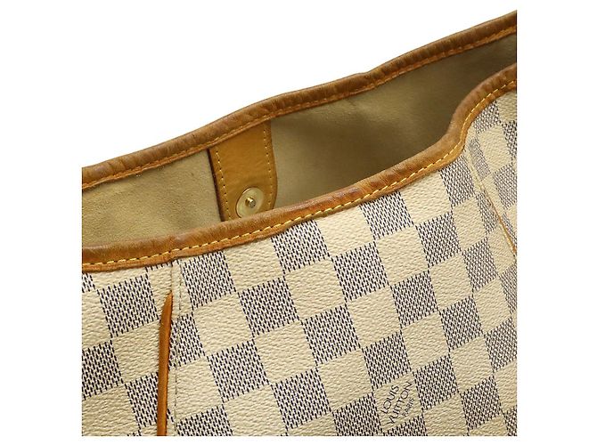 Bolso de Hombro Galliera PM Damier Azur Louis Vuitton Crudo - vista 7