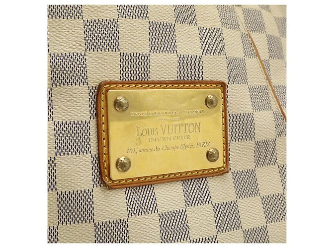Bolso de Hombro Galliera PM Damier Azur Louis Vuitton Crudo - vista 8