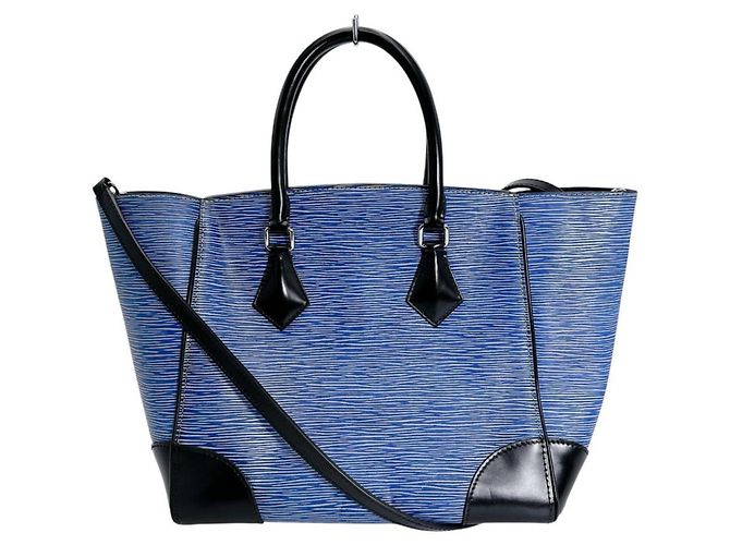 Borsa Louis Vuitton Epi Phoenix PM Blu - vista 2