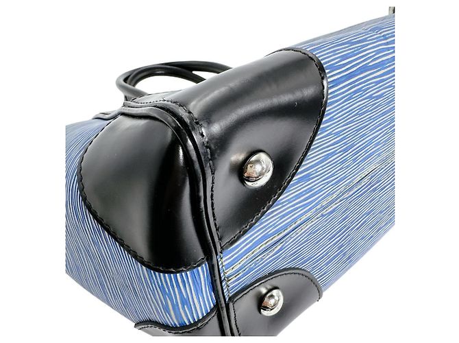 Borsa Louis Vuitton Epi Phoenix PM Blu - vista 6