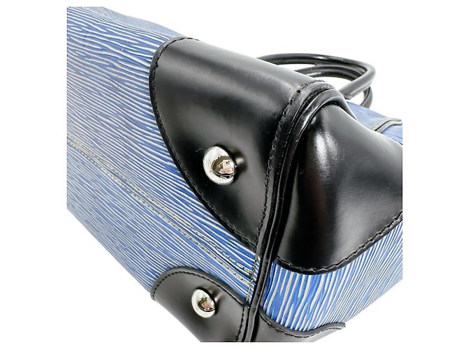 Borsa Louis Vuitton Epi Phoenix PM Blu - vista 7