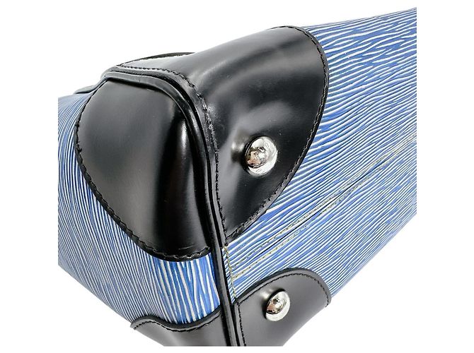 Borsa Louis Vuitton Epi Phoenix PM Blu - vista 8
