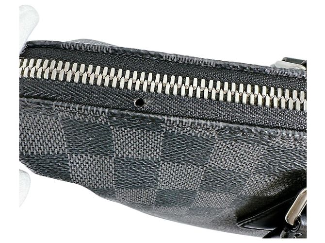 Malette Louis Vuitton Damier Graphite Noir - vue 13