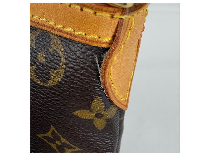 Borsa Tote Palermo PM di Louis Vuitton Marrone - vista 5