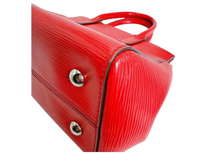 Borsa Louis Vuitton Epi Marly BB Rosso - vista 5