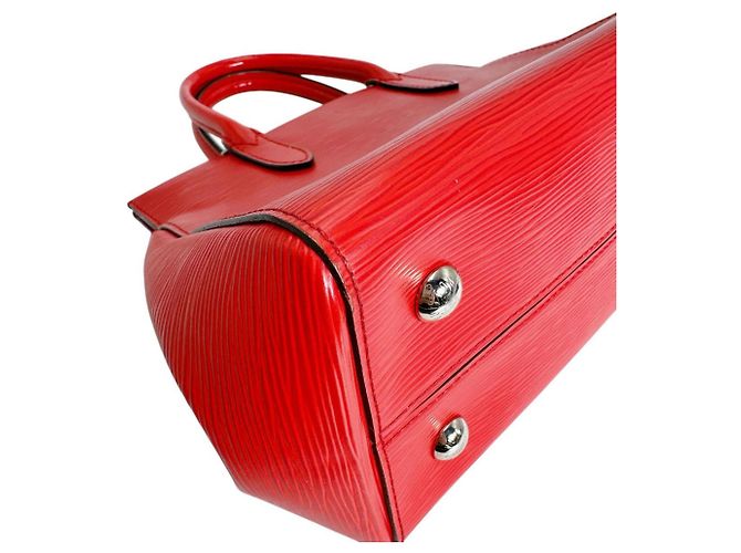 Borsa Louis Vuitton Epi Marly BB Rosso - vista 6