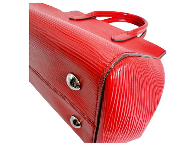 Borsa Louis Vuitton Epi Marly BB Rosso - vista 7