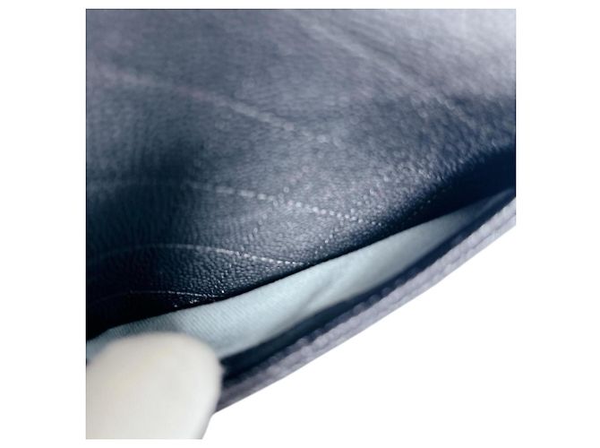 Borsa a spalla in pelle di vitello grana nera Chanel Nero - vista 15
