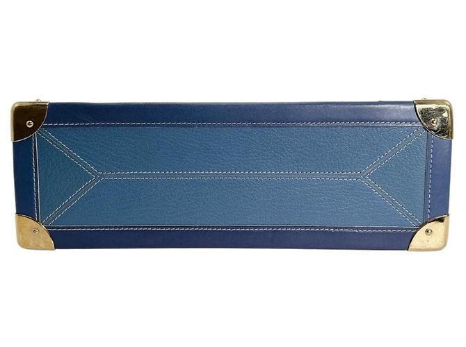 Borsa a mano in pelle Suhali Louis Vuitton Blu - vista 4