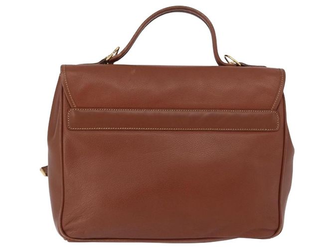Gucci Vintage Leather Marrone - vista 2