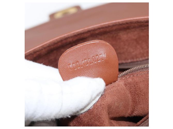 Gucci Vintage Leather Marrone - vista 7