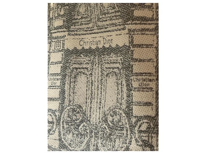 Be Dior Borsa Dior Tote Book in cotone argento - vista 9