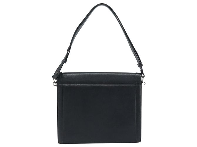 Saint Laurent Vintage Leather Nero - vista 2