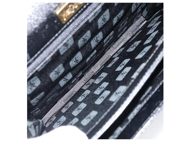 Saint Laurent Vintage Leather Nero - vista 5