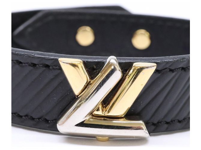 Bracciale Charm LV Twist M6400 di Louis Vuitton Nero - vista 7