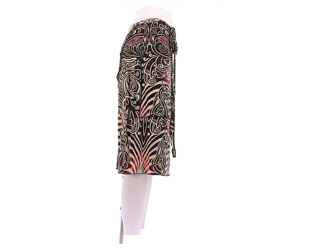 Gonna in cotone stampata Jean Paul Gaultier Multicolore - vista 3