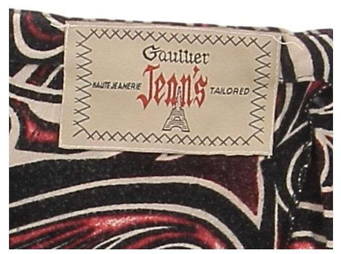 Gonna in cotone stampata Jean Paul Gaultier Multicolore - vista 5
