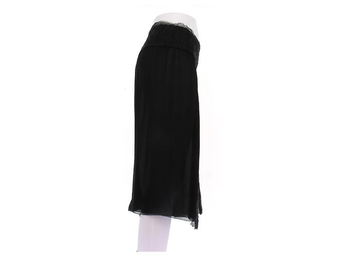 Falda midi de tul negra Gucci Negro - vista 3