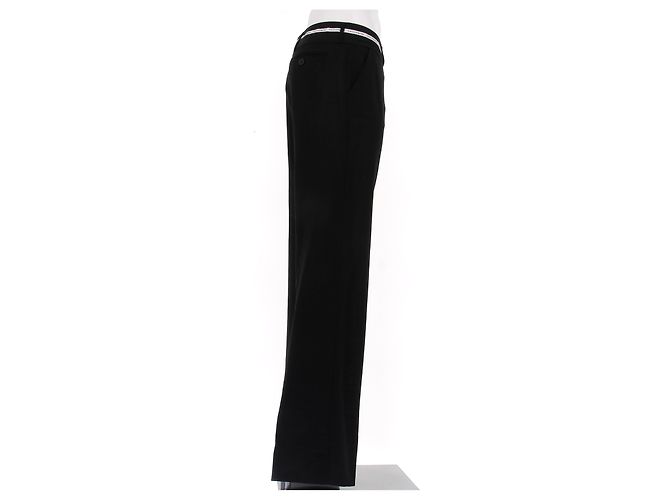 Dolce & Gabbana Schwarze Wollhose Größe 38 - Ansicht 3