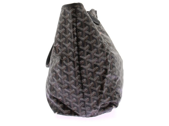 Borsa a mano Goyard monogramma nera Nero - vista 3