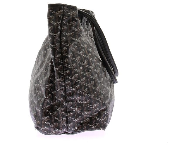 Borsa a mano Goyard monogramma nera Nero - vista 4