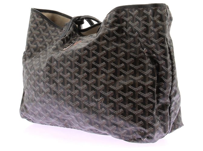Borsa a mano Goyard monogramma nera Nero - vista 5