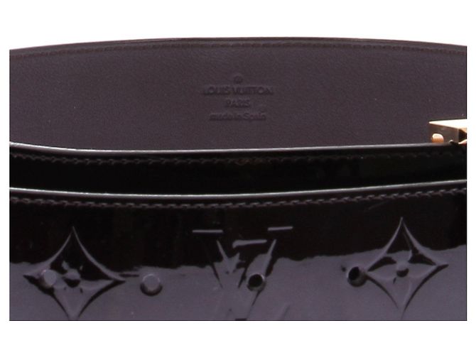 Louis Vuitton Cintura in pelle verniciata Nero - vista 4