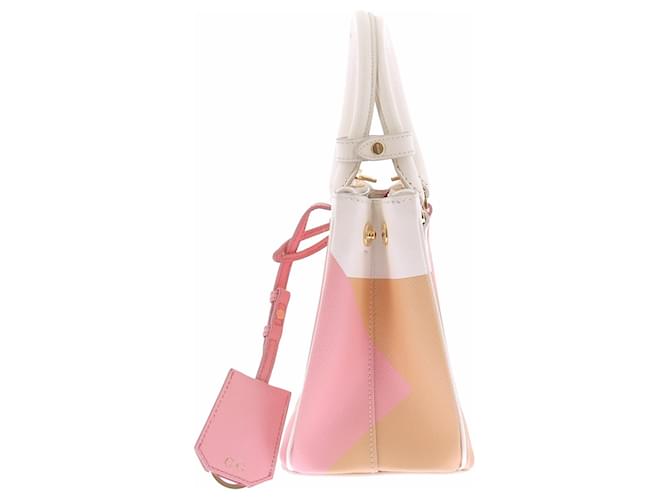 Prada Borsa "Galleria" bianca rosa e pesca Multicolore - vista 4