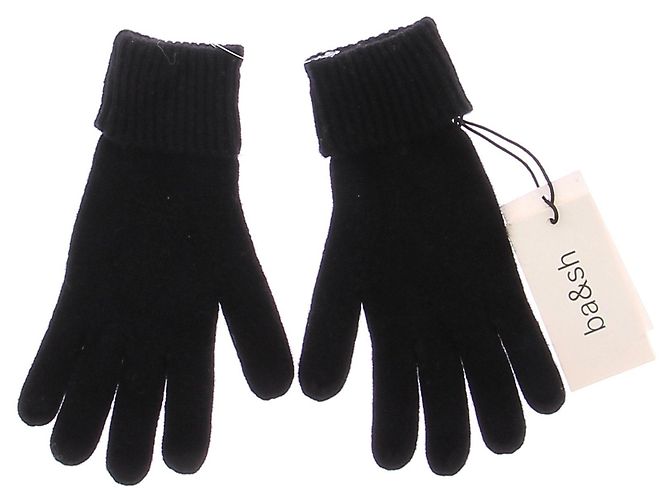 Ba&Sh Schwarze Kaschmirhandschuhe - Ansicht 2