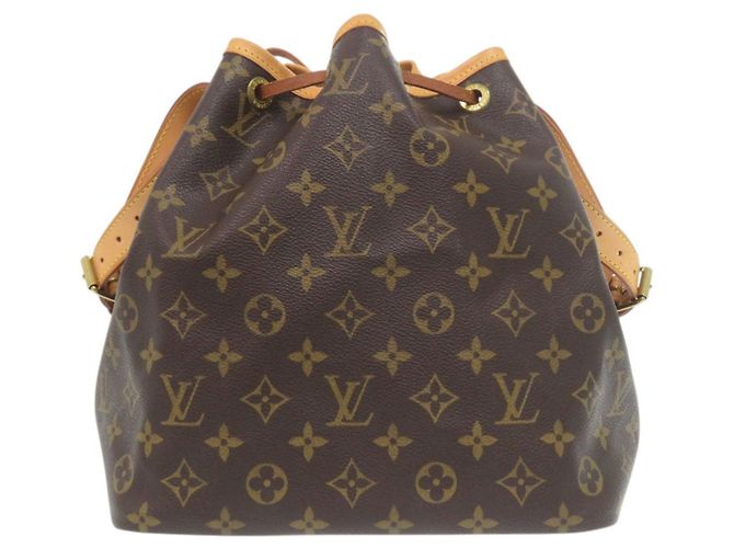 Noe Borsa a Spalla Petit Noé Monogram Louis Vuitton Marrone - vista 2