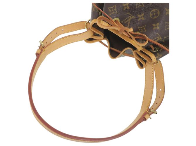 Noe Borsa a Spalla Petit Noé Monogram Louis Vuitton Marrone - vista 6