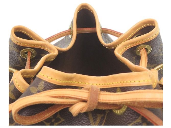 Noe Borsa a Spalla Petit Noé Monogram Louis Vuitton Marrone - vista 7