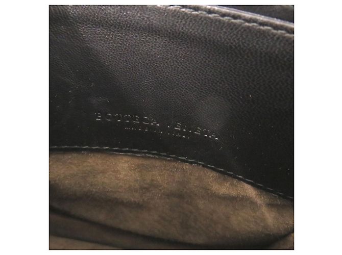 Borsa in pelle nera Bottega Veneta Nero - vista 8