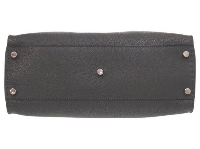 Borsa in pelle Fendi 2 in 1 Selleria Peekaboo Monster Bugseye - vista 4