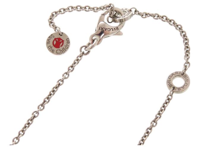 Bulgari Collana Bvlgari Save the Children in argento sterling 925 con onice e rubino Nero - vista 4