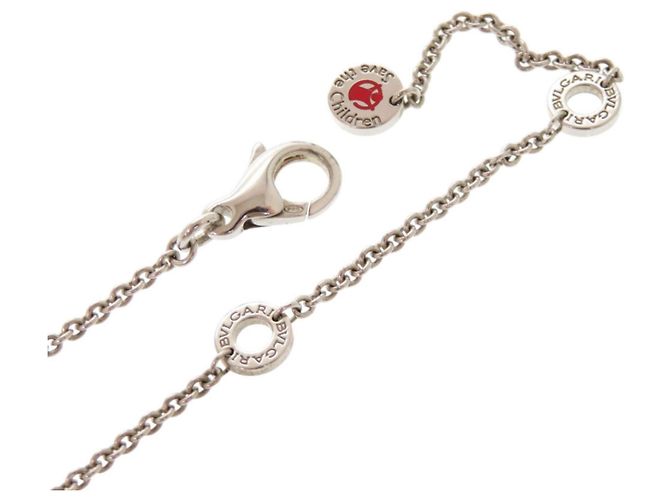 Bulgari Collana Bvlgari Save the Children in argento sterling 925 con onice e rubino Nero - vista 6