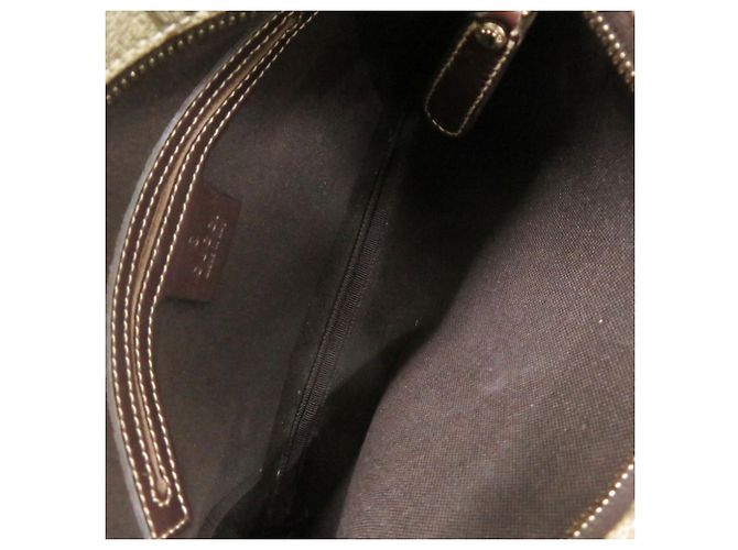 Borsa a Spalla Gucci GG Supreme Beige - vista 5