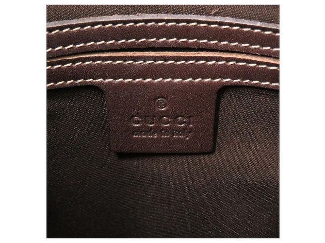 Borsa a Spalla Gucci GG Supreme Beige - vista 9
