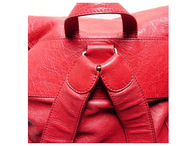Everyday Balenciaga Klassischer Reiserrucksack Rot - Ansicht 10