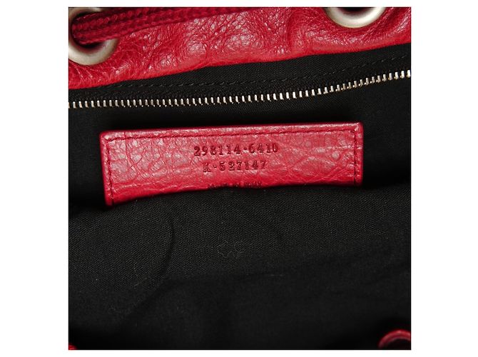 Everyday Balenciaga Klassischer Reiserrucksack Rot - Ansicht 12
