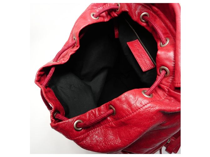 Everyday Balenciaga Klassischer Reiserrucksack Rot - Ansicht 13